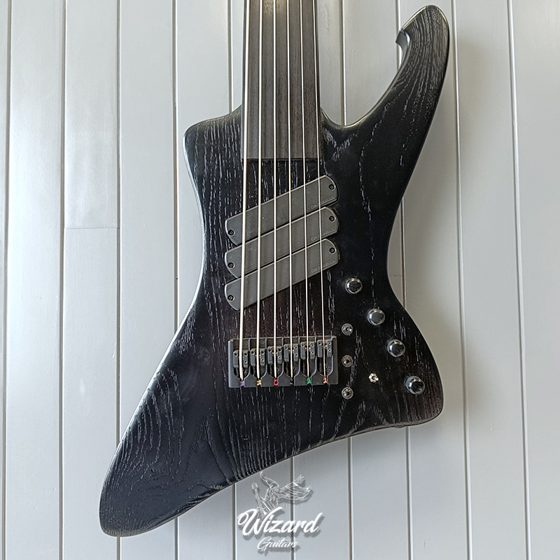 Bass Fretless 6 cordes wizard guitare Bass 6 cordes Fretless